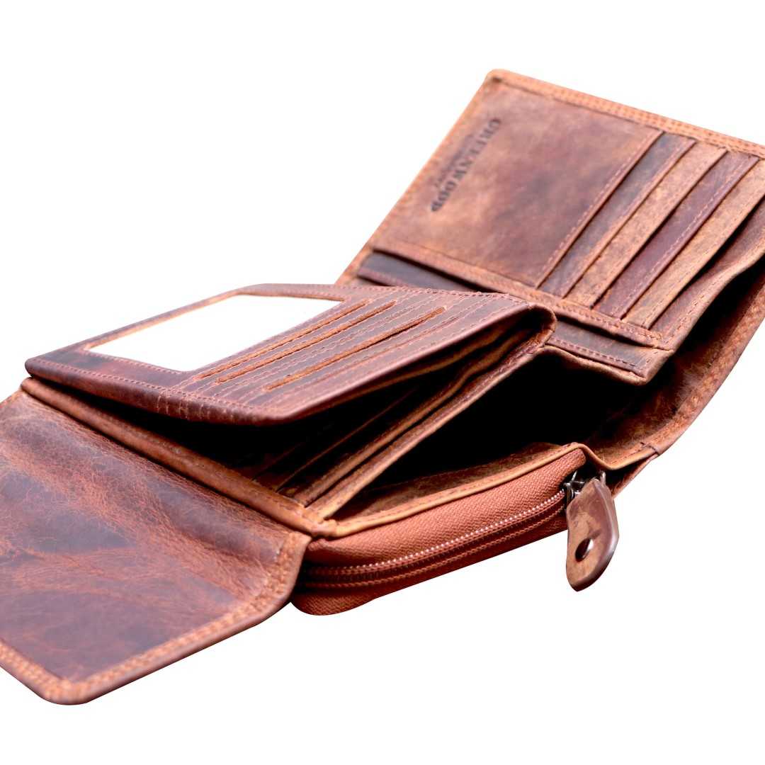 Ženski kožni novčanik Green Wood | Mija