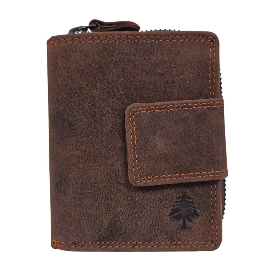 Ženska usnjena denarnica Green Wood | Terra