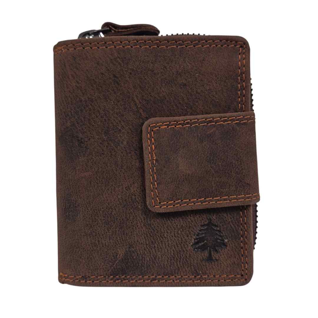 Ženska usnjena denarnica Green Wood | Terra