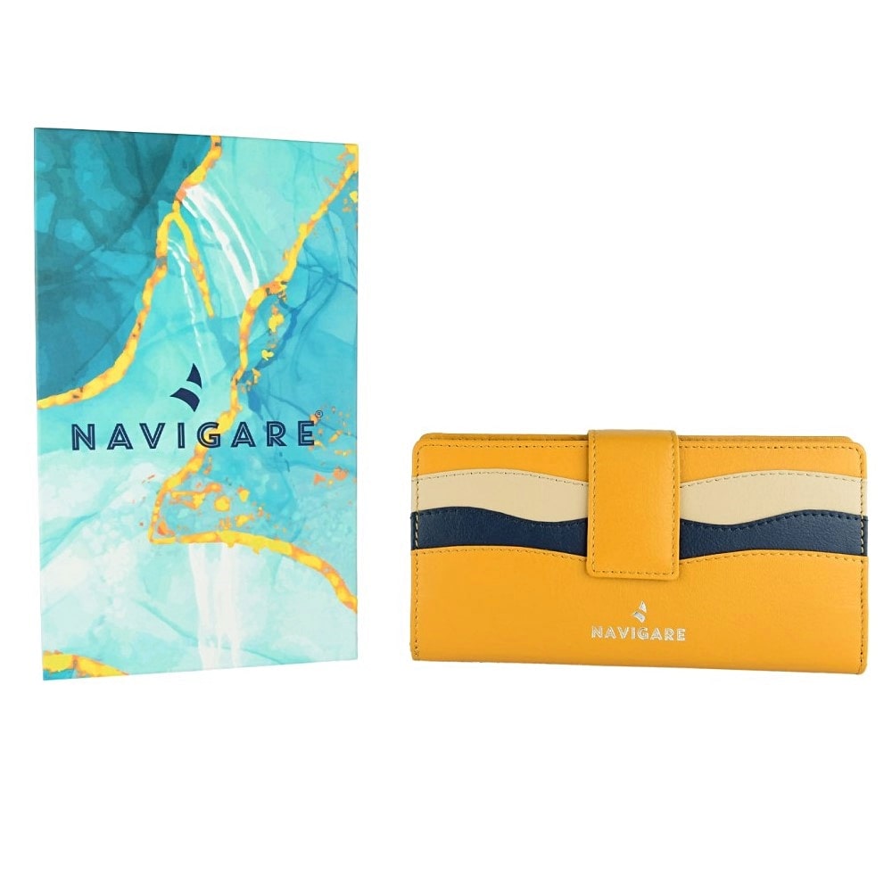 Leather wallet for women Navigare | Velvet