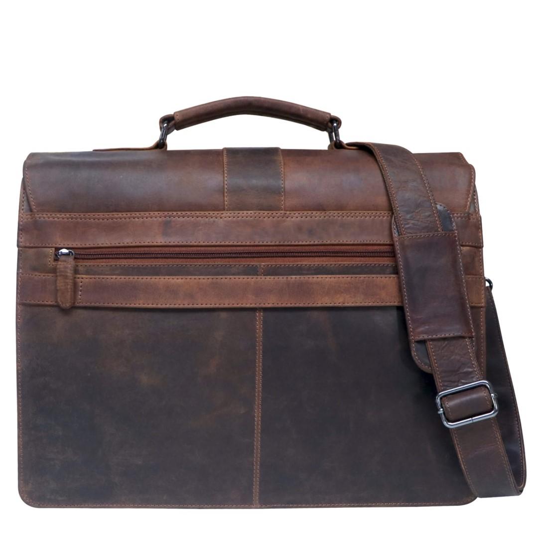 Business Ledertasche Green Wood | Royal