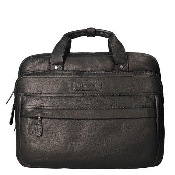 Usnjena poslovna torba Hill Burry | Vintage