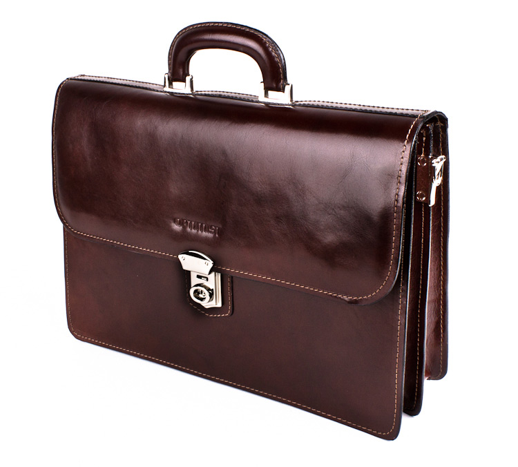Business Leather Briefcase Optimist | 03263