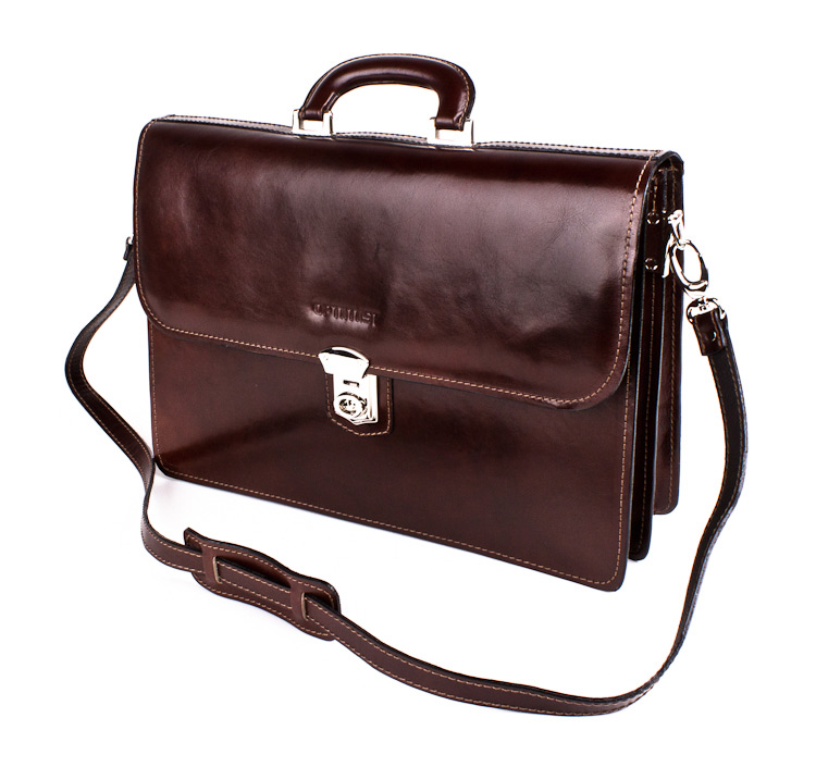 Business Leather Briefcase Optimist | 03263