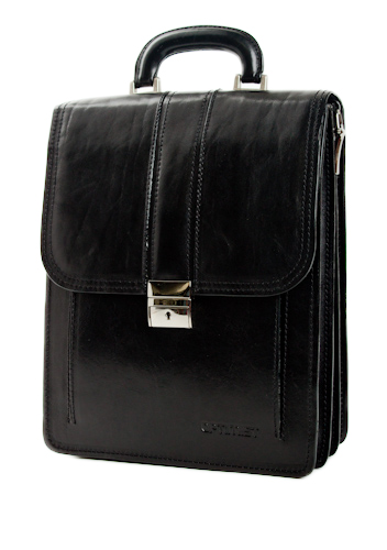 Leather business bag Optimist | 03268