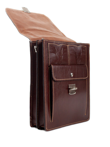 Usnjena poslovna torba Optimist | 03269