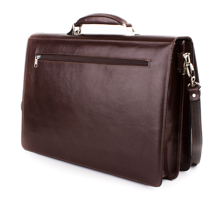 Leather business bag Optimist | 04009