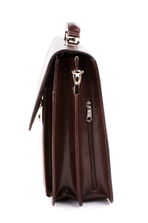 Leather business bag Optimist | 04009