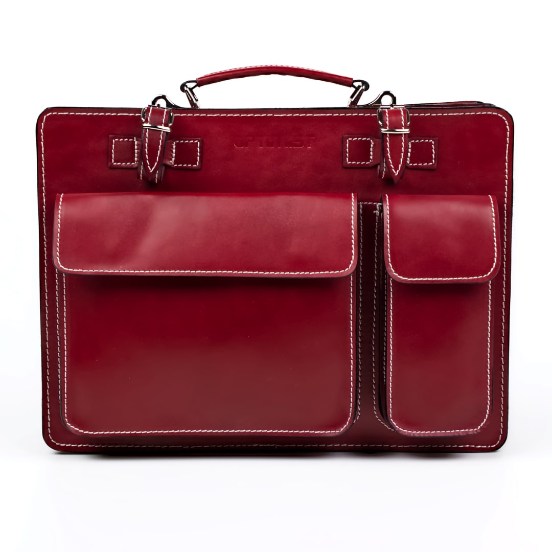 Kožna poslovna torba kompaktna goveđa koža |20002