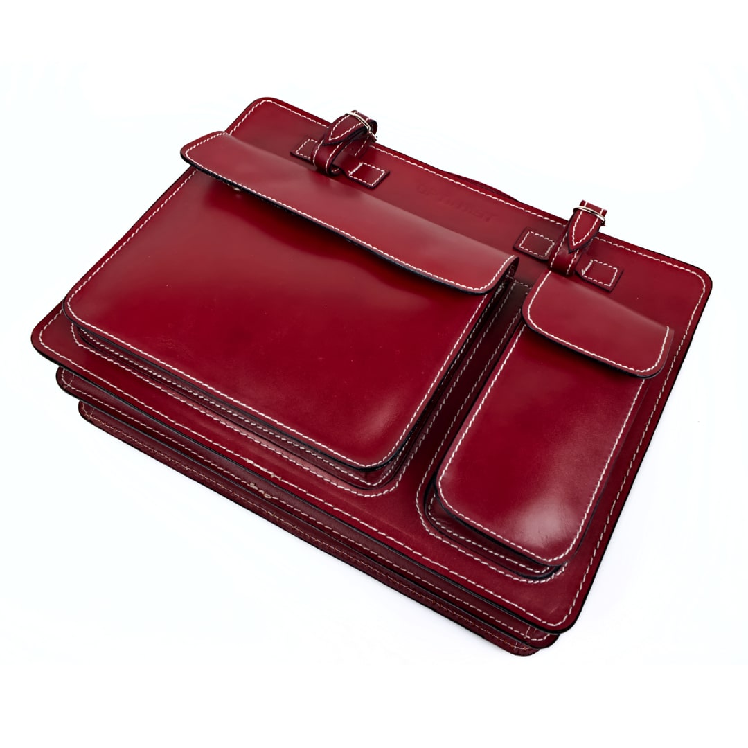 Kožna poslovna torba kompaktna goveđa koža |20002