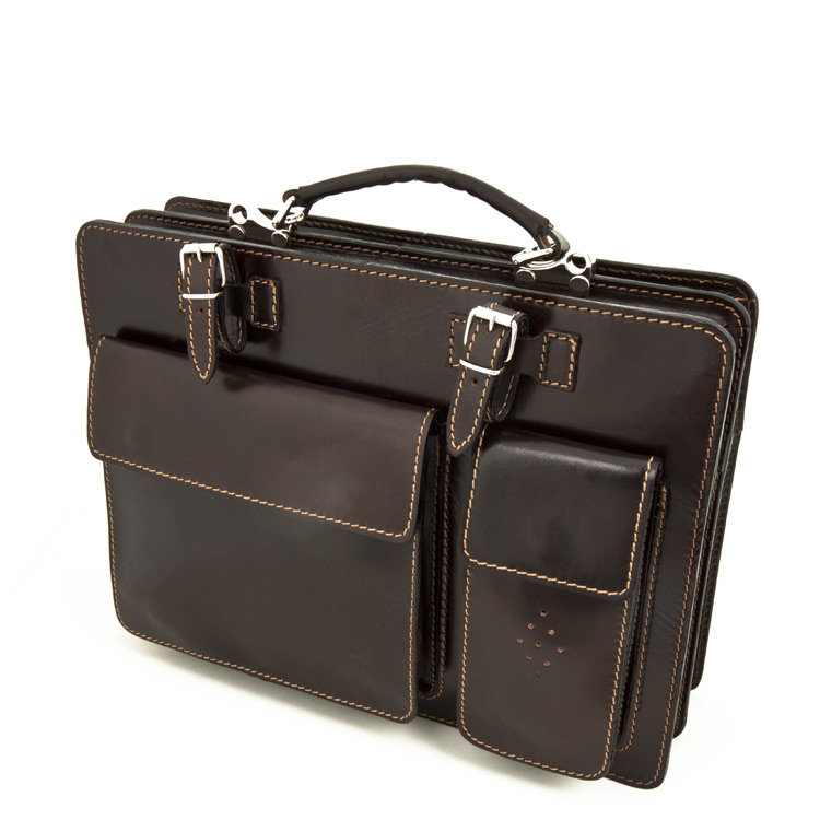 Kožna poslovna torba kompaktna goveđa koža |20002