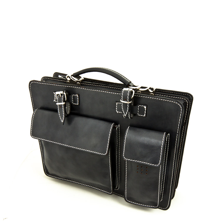 Kožna poslovna torba kompaktna goveđa koža |20002