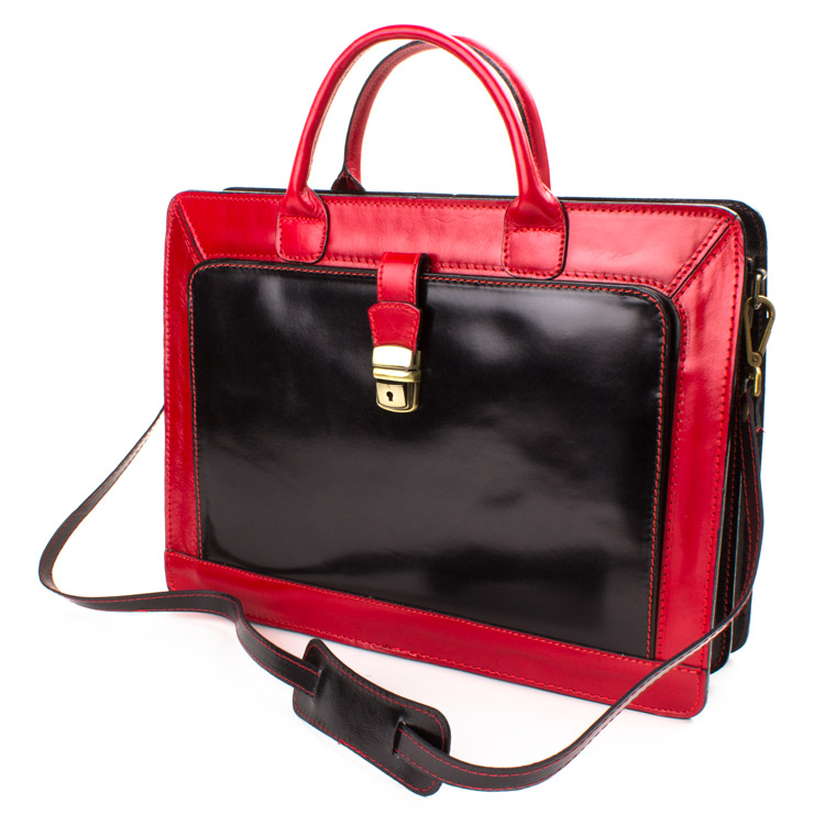 Leather business bag Optimist | 20005  