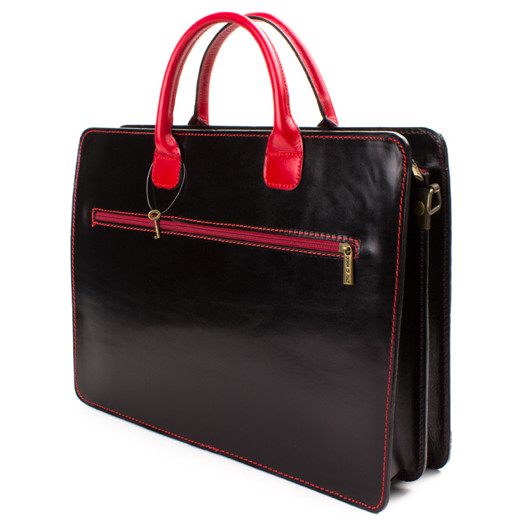 Leather business bag Optimist | 20005  