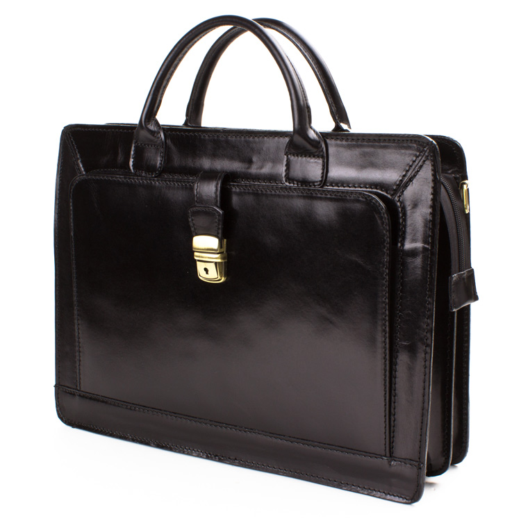 Leather business bag Optimist | 20005  