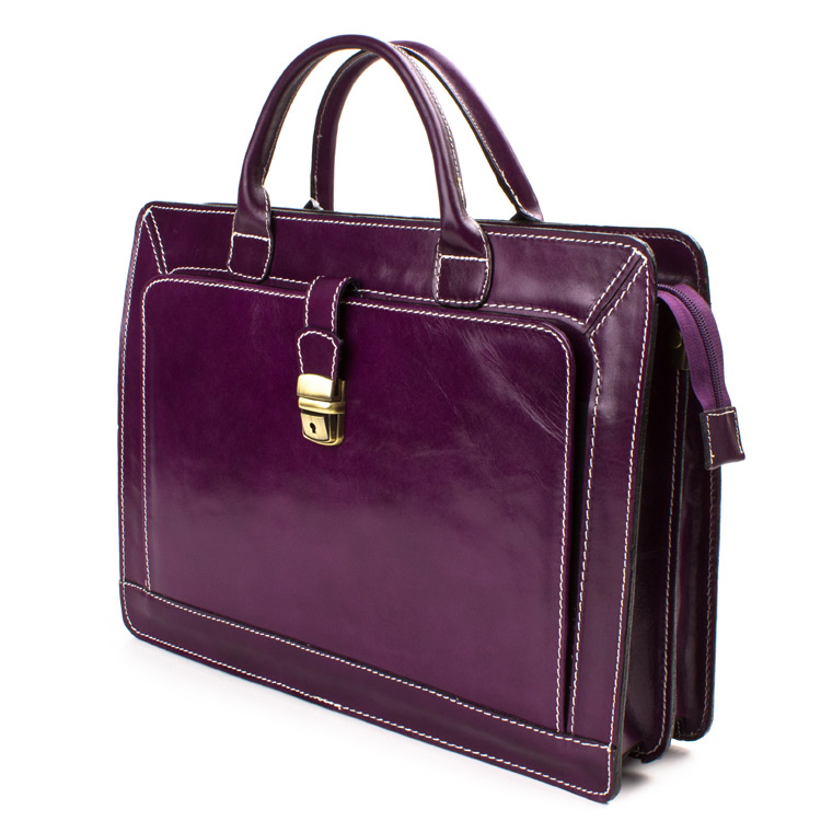 Leather business bag Optimist | 20005  