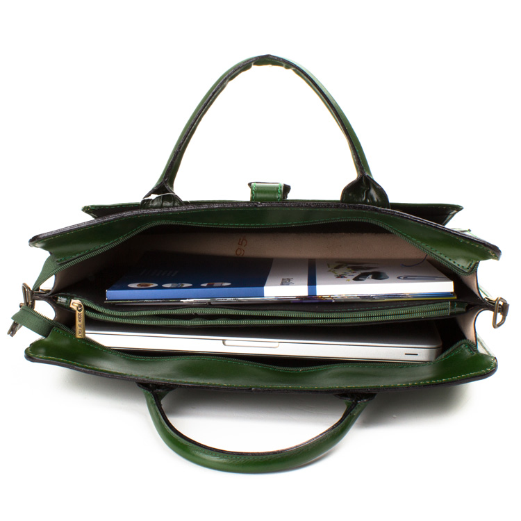 Leather business bag Optimist | 20005  