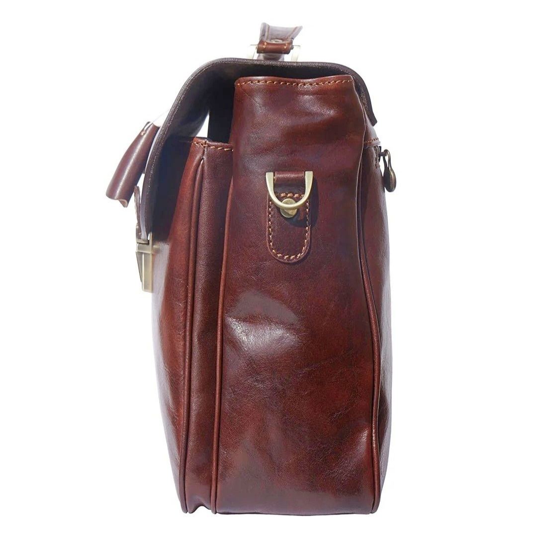 Leather business bag Optimist | Luxury