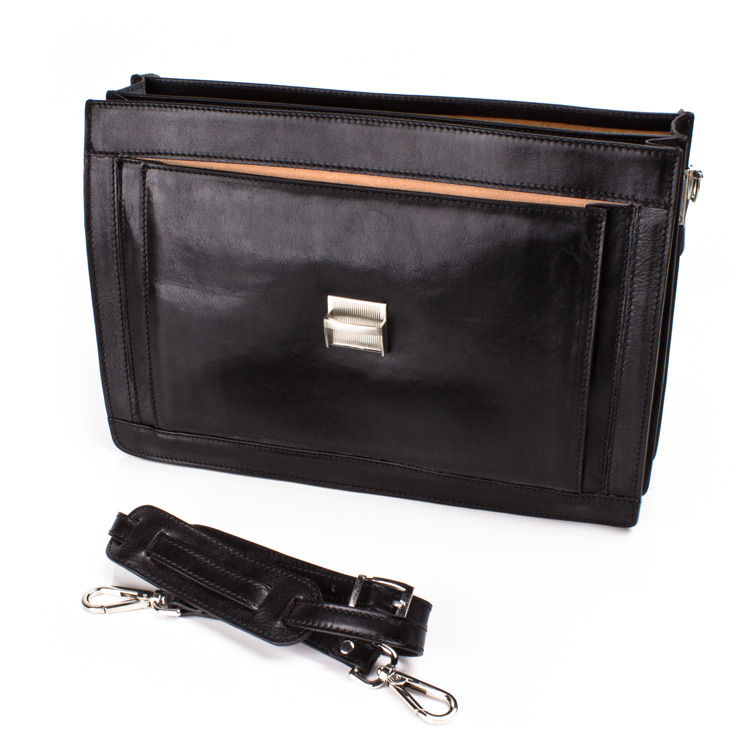 Usnjena poslovna torba Optimist | OP870550