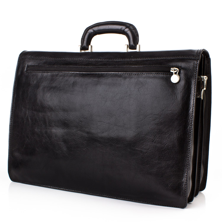 Usnjena poslovna torba Optimist | OP870550