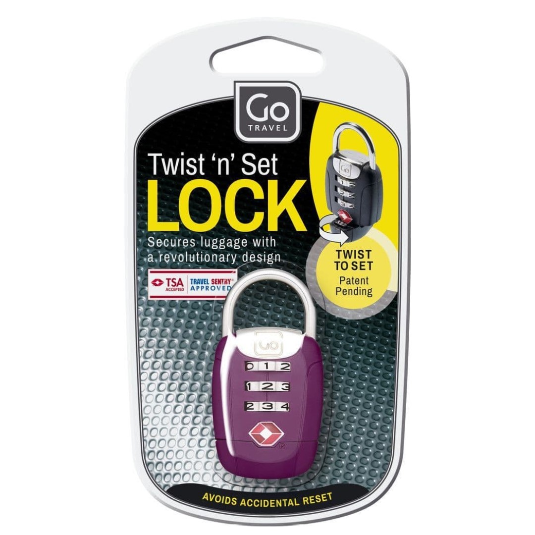 TSA case lock Go Travel | Twist Set Padlock