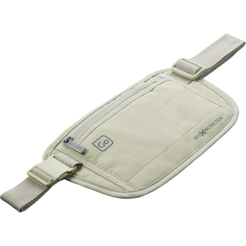 Potovalna denarnica za okoli pasu z RFID zaščito | Go Travel