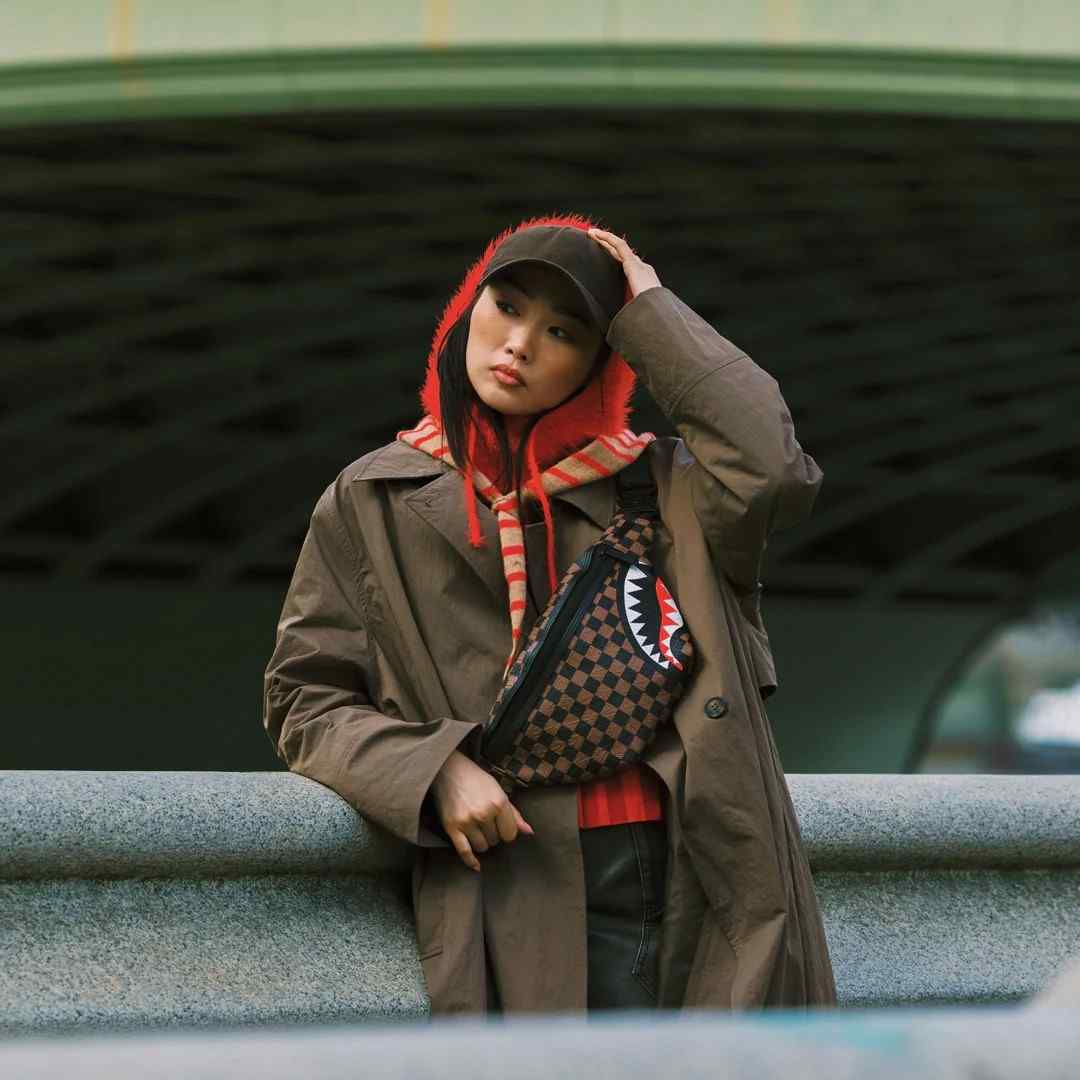 Waist bag Sprayground | Check 2 Emboss Savvy Crossbody