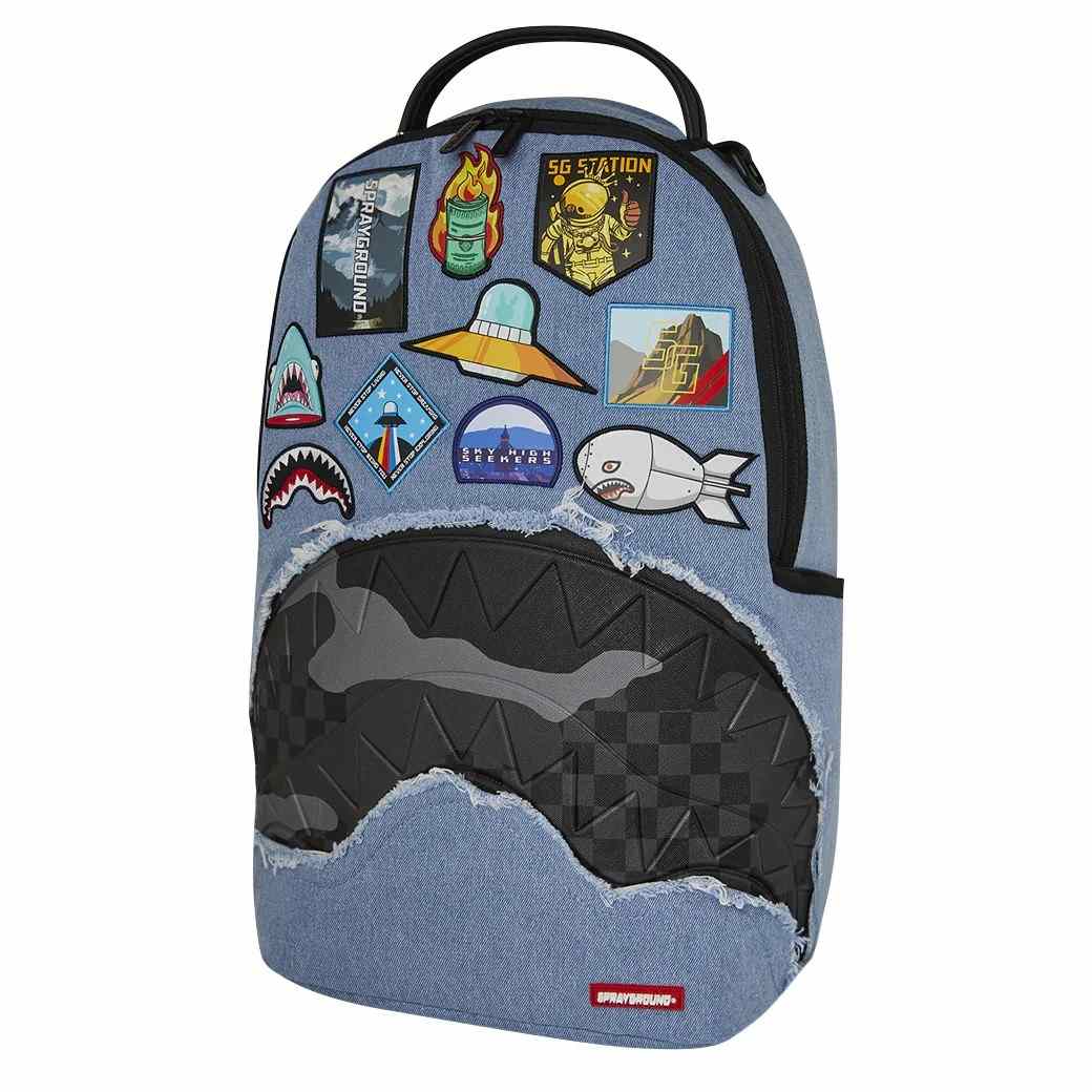 Ruksak Sprayground | Denim Tear 3 Am Patches