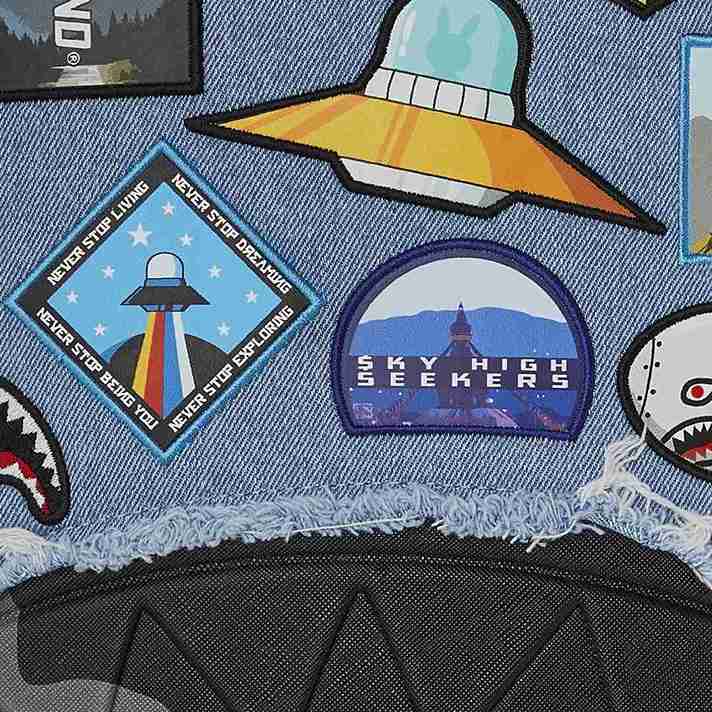 Ruksak Sprayground | Denim Tear 3 Am Patches