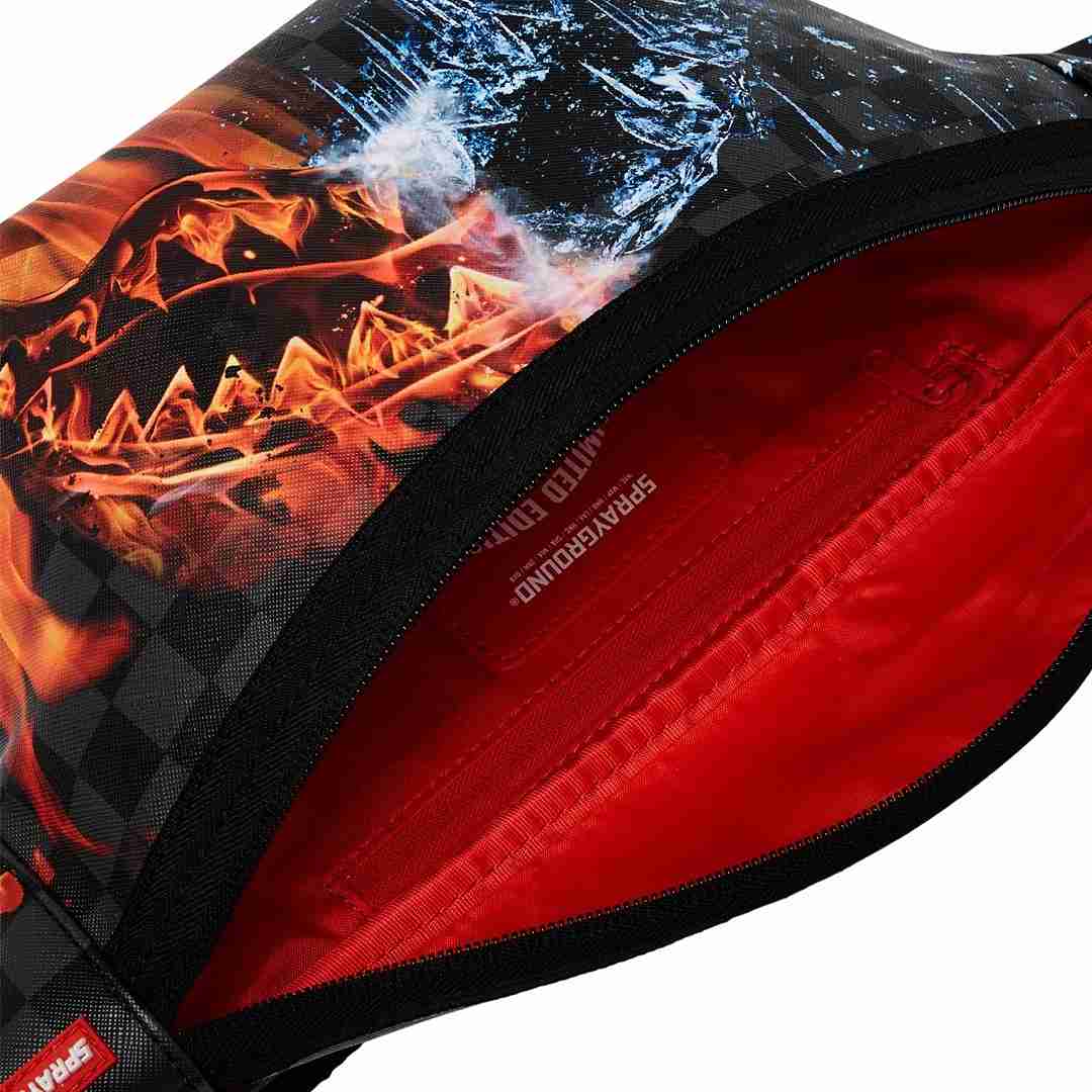 Waist bag Sprayground | Fire & Ice Shark Savvy Crossbody