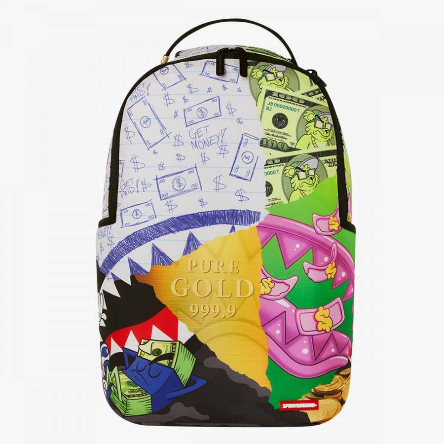 Nahrbtnik Sprayground | Mean Money Collage