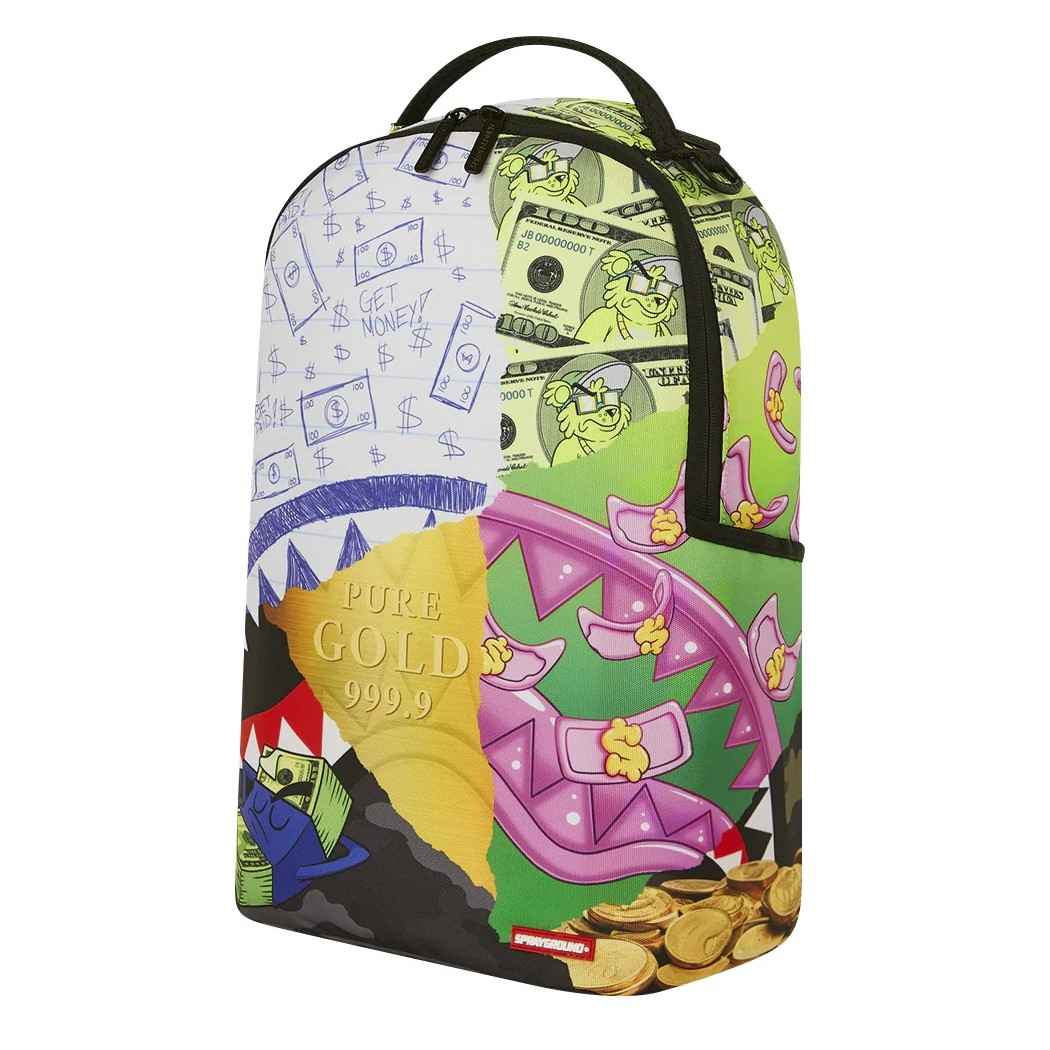 Nahrbtnik Sprayground | Mean Money Collage