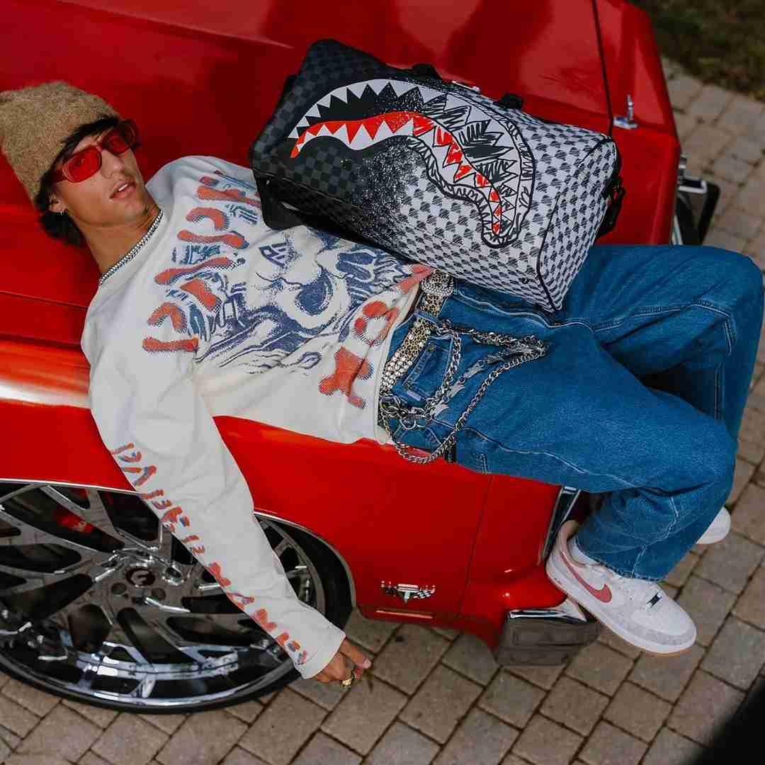 Potovalna torba Sprayground | Mix And Match Scribble Duffle