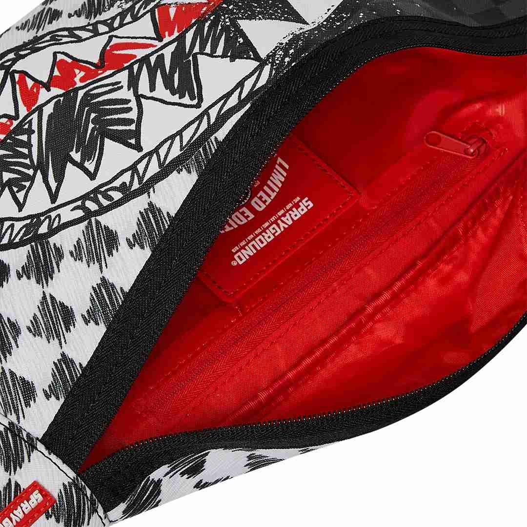 Torbica za okoli pasu Sprayground | Mix And Match Scribble Savvy Crossbody