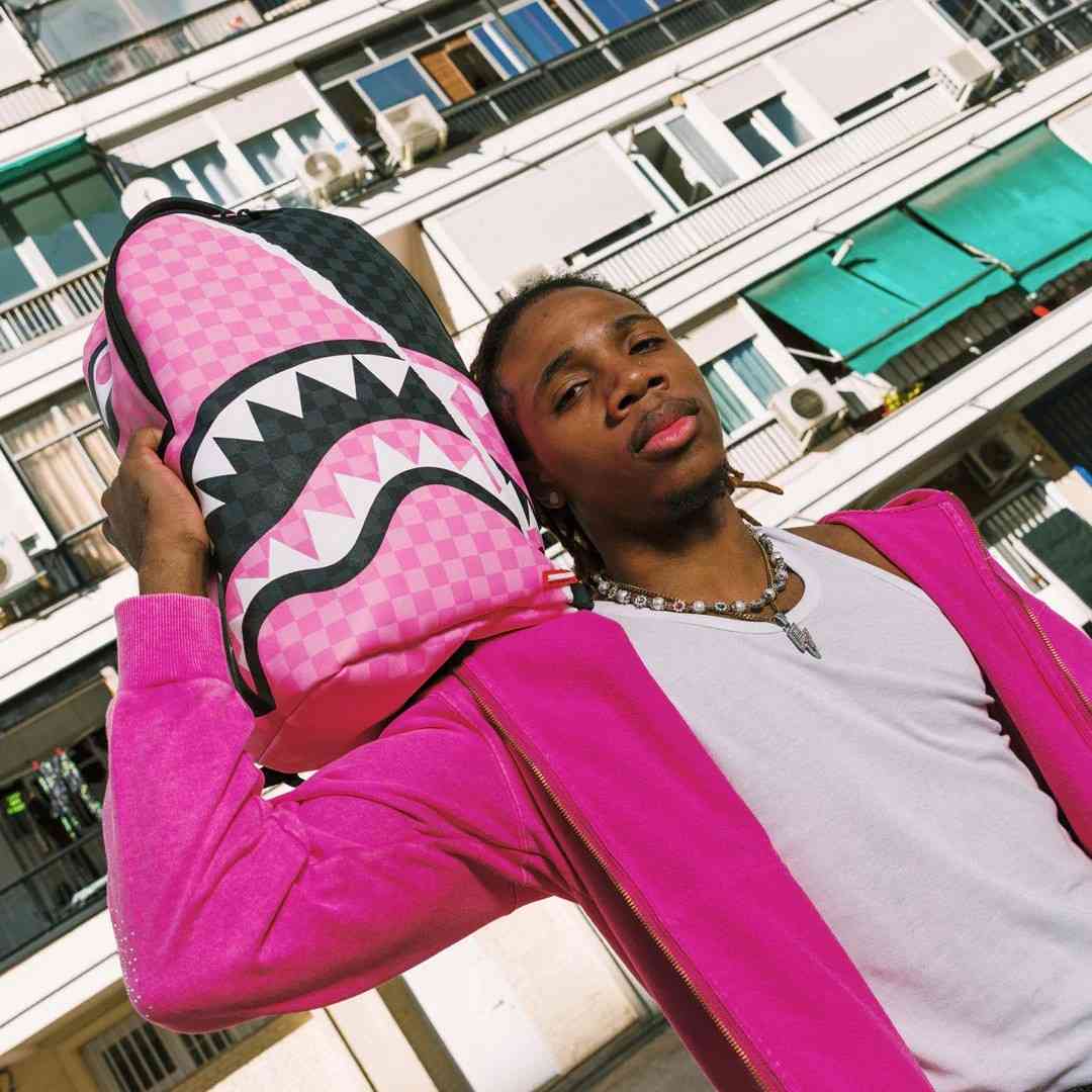 Nahrbtnik Sprayground | Pink And Black Tear Sip