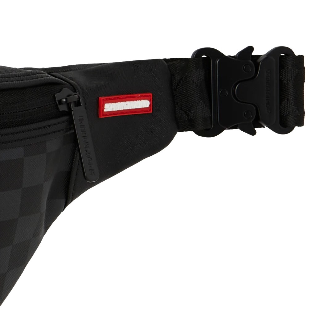 Torbica za okoli pasu Sprayground | Pink And Black Tear Sip Savvy Crossbody