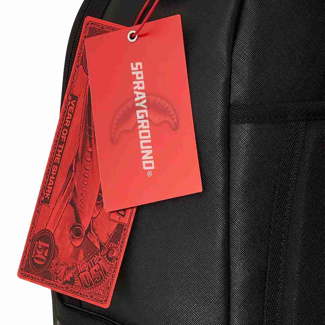 Nahrbtnik Sprayground | Shark Central Breakup Check Sorbet Grey