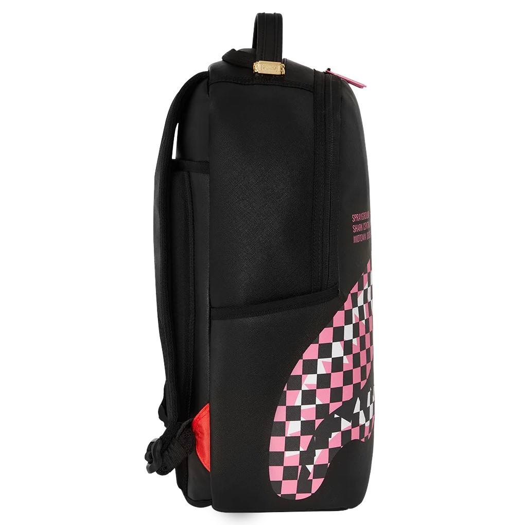 Nahrbtnik Sprayground | Shark Central Breakup Check Sorbet Grey
