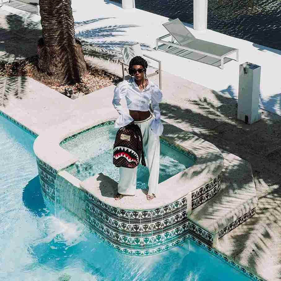 Nahrbtnik Sprayground | Sharks In Paris Lost and Found