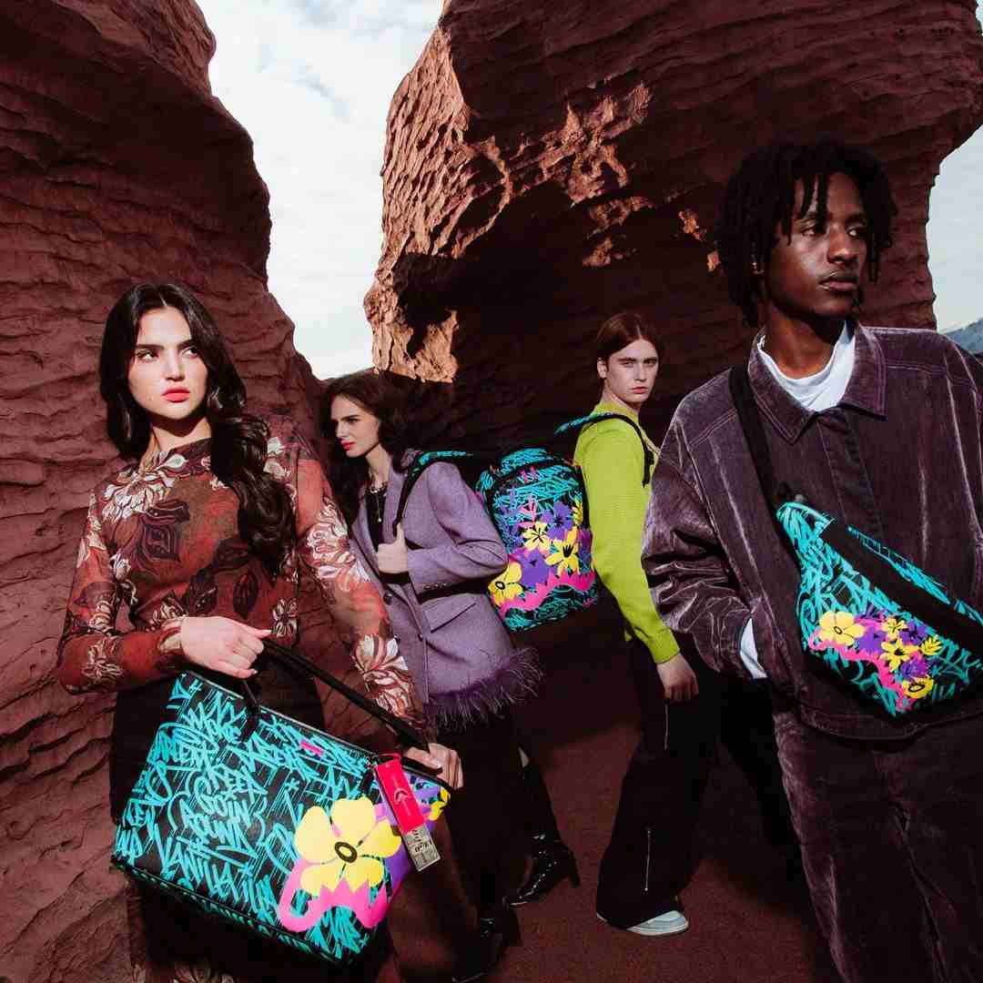 Torbica za okoli pasu Sprayground | Street Art Crossbody