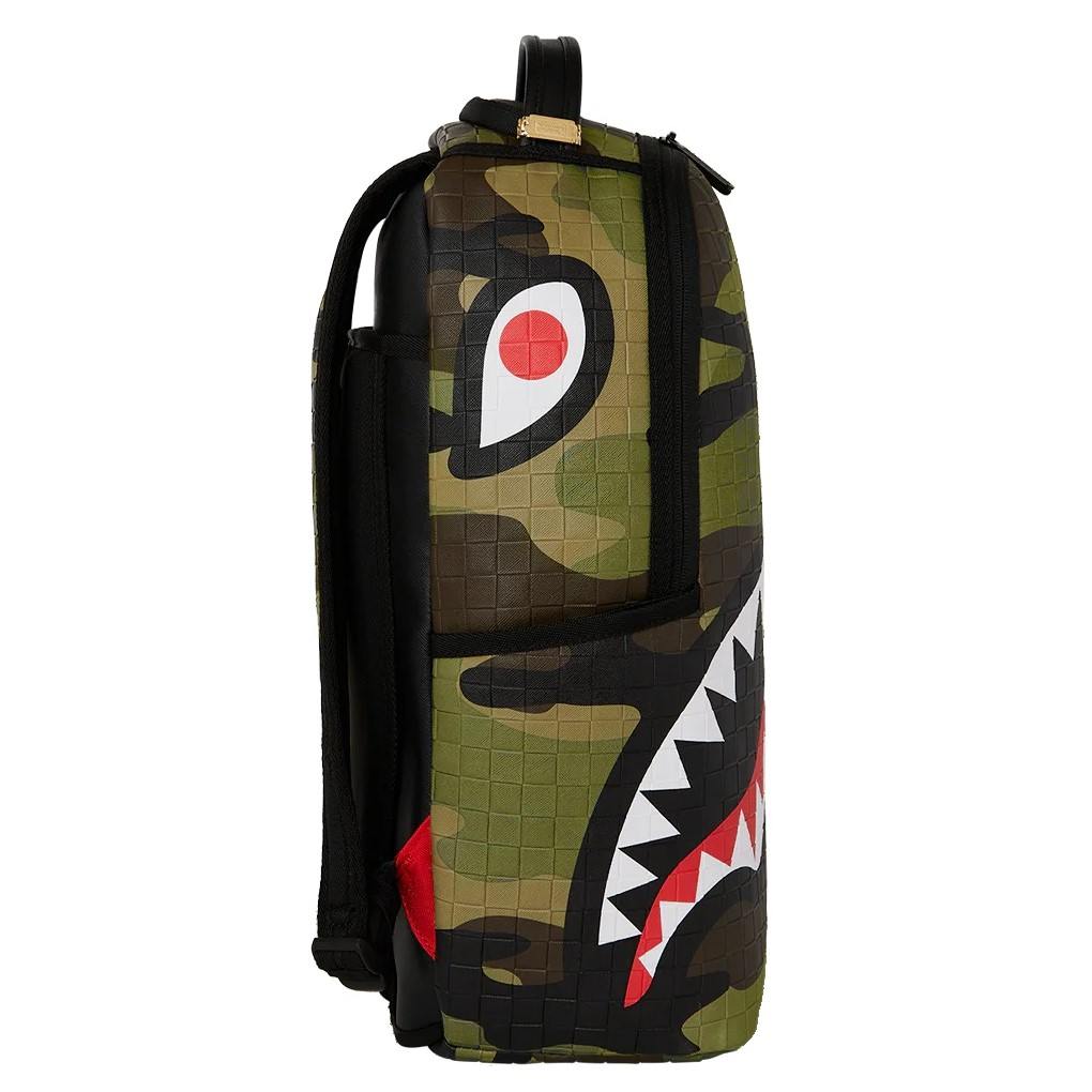 Nahrbtnik Sprayground | Woodland Camo Check