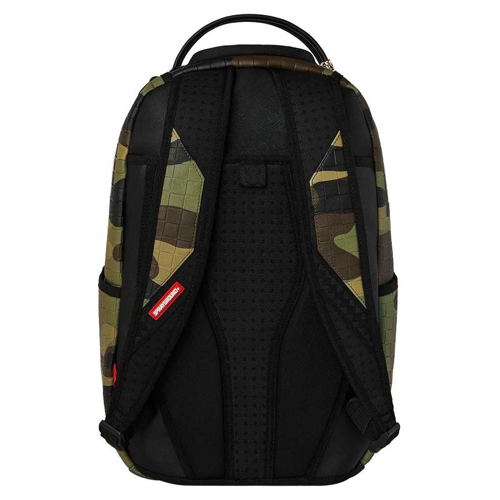 Nahrbtnik Sprayground | Woodland Camo Check