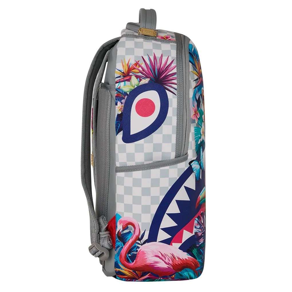 Backpack Sprayground | Flowering Jungle Shark