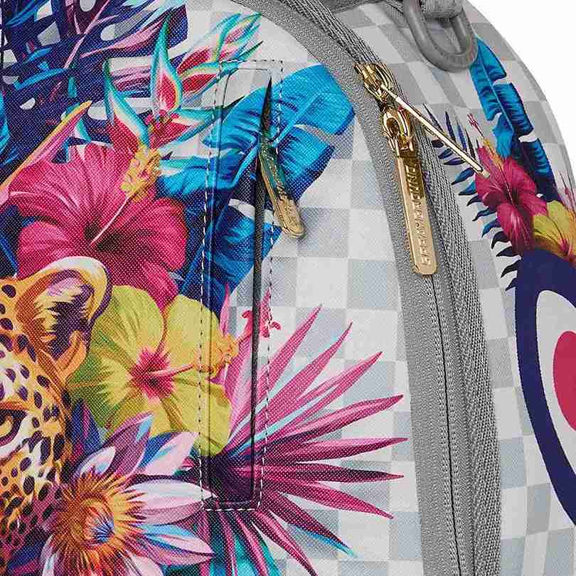 Backpack Sprayground | Flowering Jungle Shark