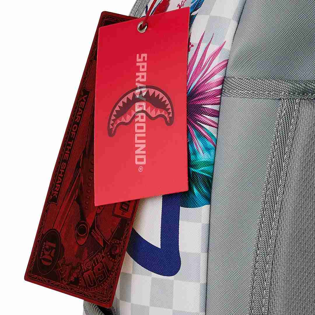 Backpack Sprayground | Flowering Jungle Shark