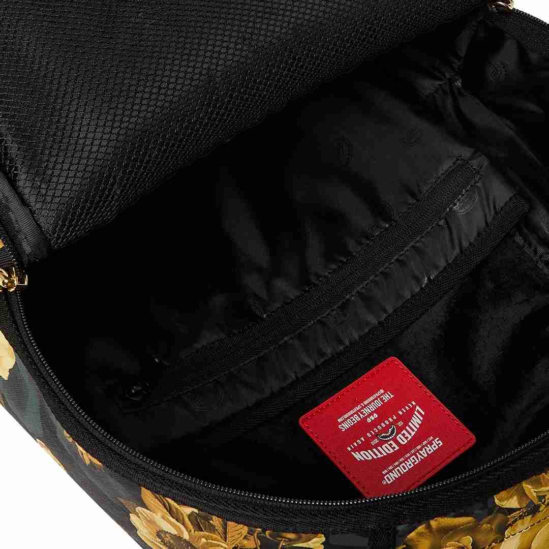 Rucksack Sprayground | Gold Floral Remix
