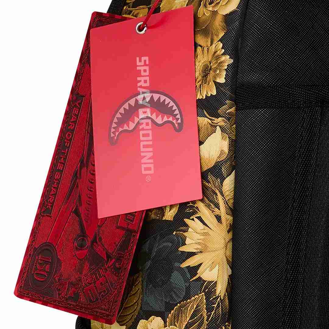 Rucksack Sprayground | Gold Floral Remix
