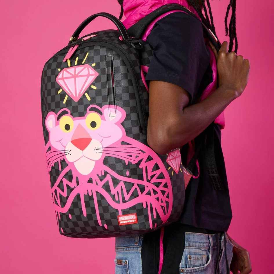 Rucksack Sprayground | Pink Panther Drippy Diamonds