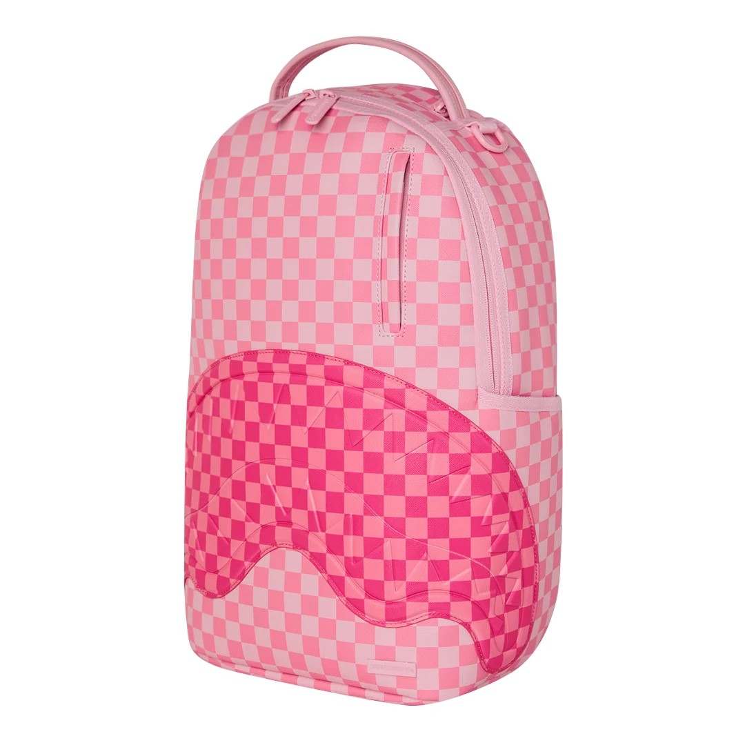 Backpack Sprayground | Pink Sharks In Paris Patch