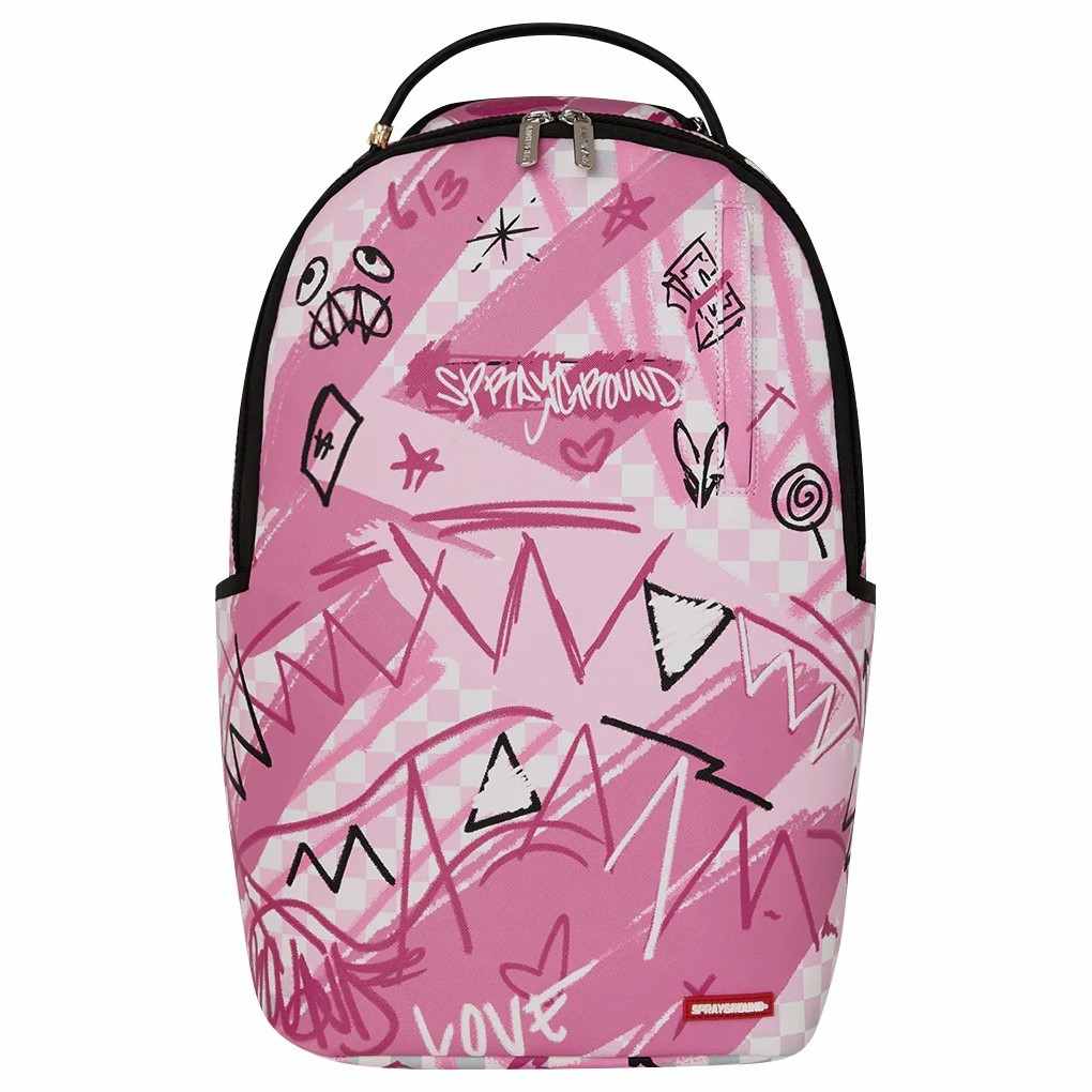 Nahrbtnik Sprayground | Pink Smoke Check
